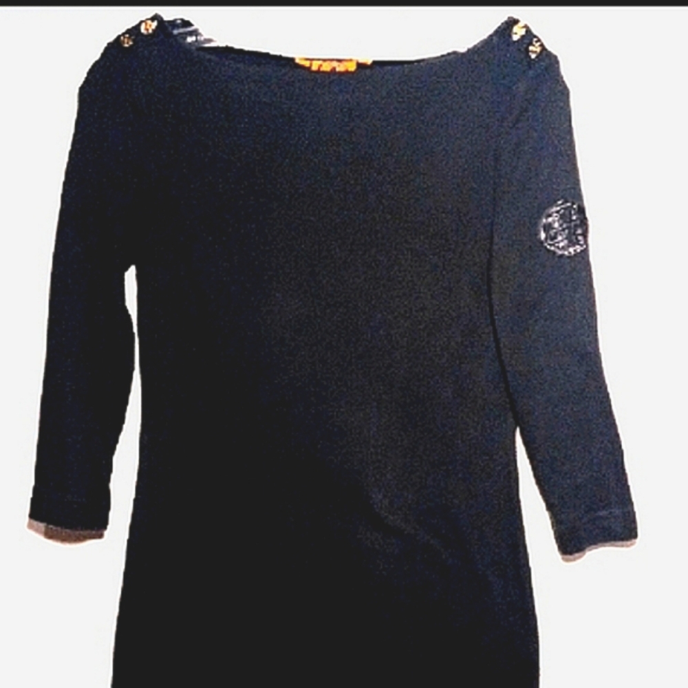 Tory Burch Casual Black Dress